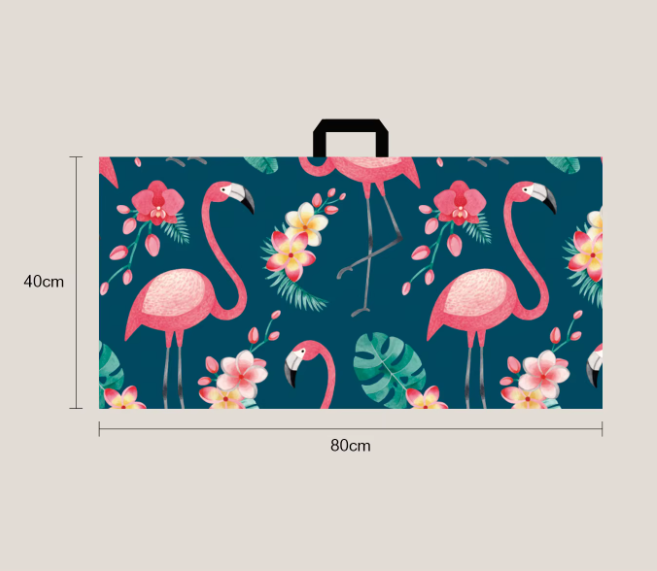 Golf Towel - Flamingo Pattern