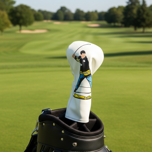 Happy Gilmore club head cover unique golf gift idea for him