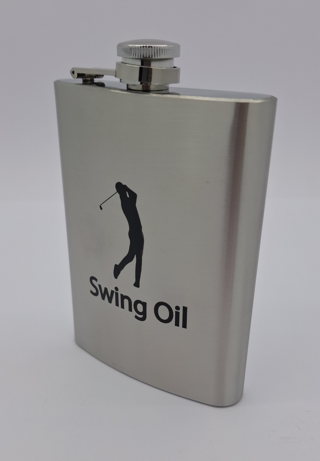 Hip Flask with Holder