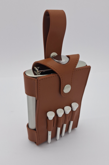 Hip Flask with Holder