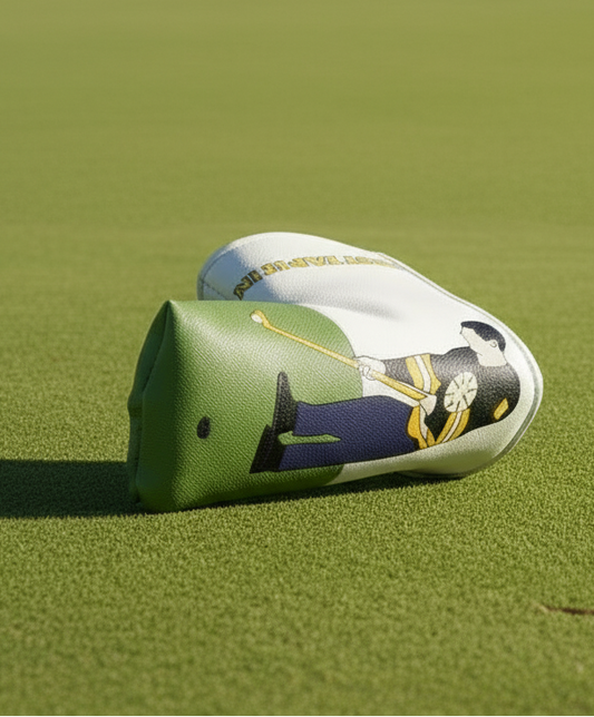 Unique golf gift idea putter cover happy gilmore