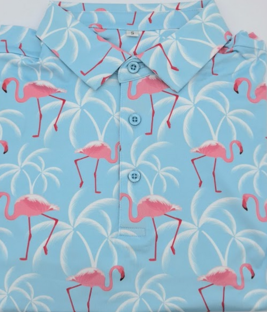 Golf Shirts - Flamingo
