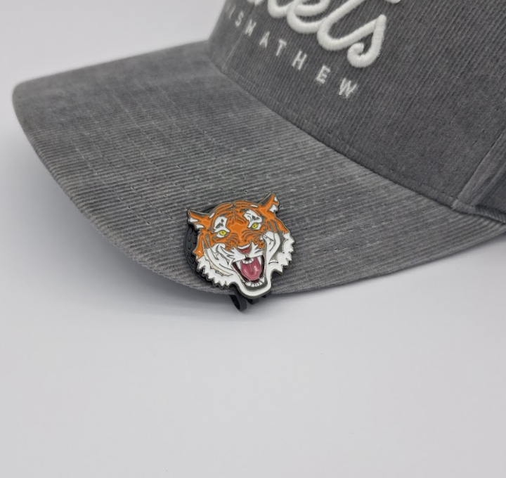Tiger Woods Ball marker golf gift on hat