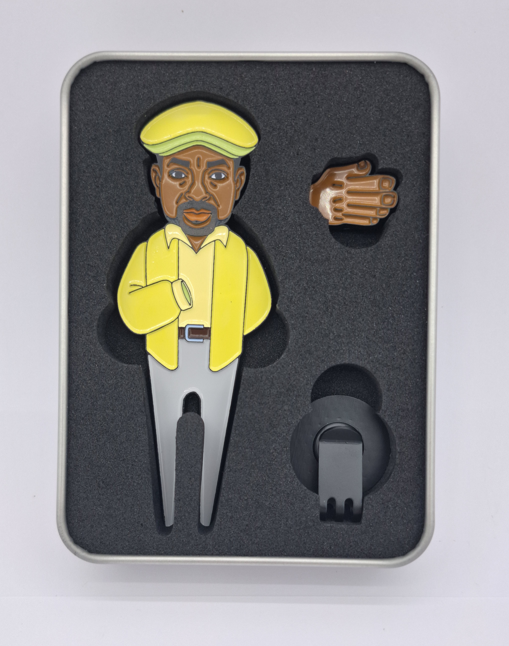 Happy Gilmore Chubbs golf ball marker unique golf gift idea