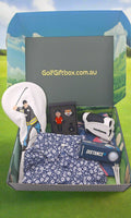 Golf gift box with flower pattern golf shirt and rangefinder golf prizes
