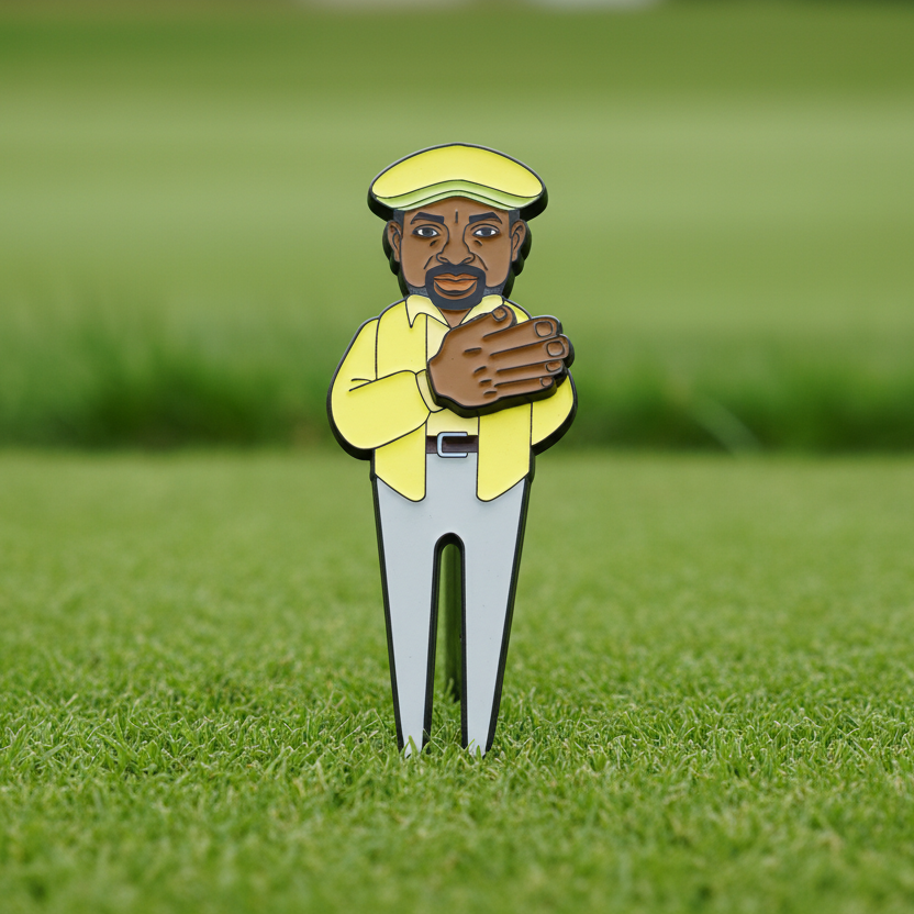 Happy Gilmore Chubbs ball marker unique golf gift idea