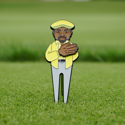 Happy Gilmore Chubbs ball marker unique golf gift idea