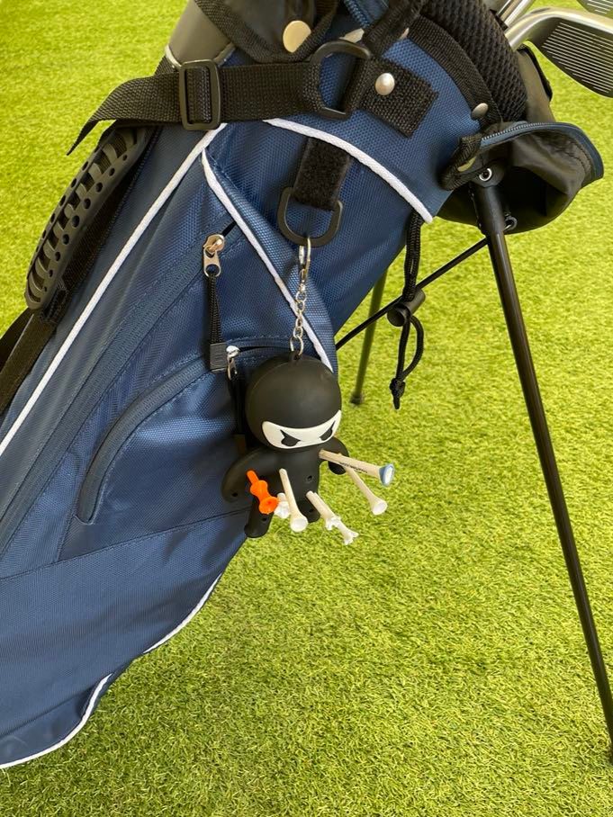 Ninja tee holder unique golf gift idea