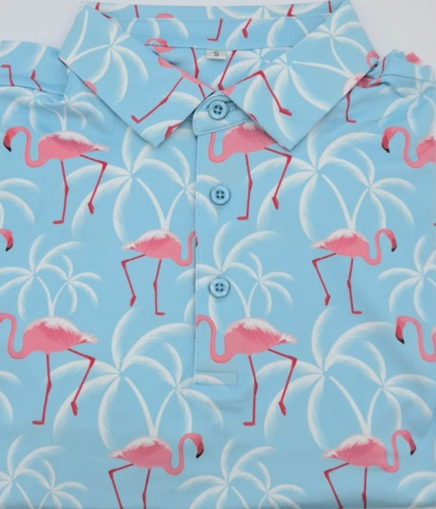 Golf Shirts - Flamingo