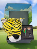 Tiger Woods Golf Gift Box with club head cover and divot repair tool