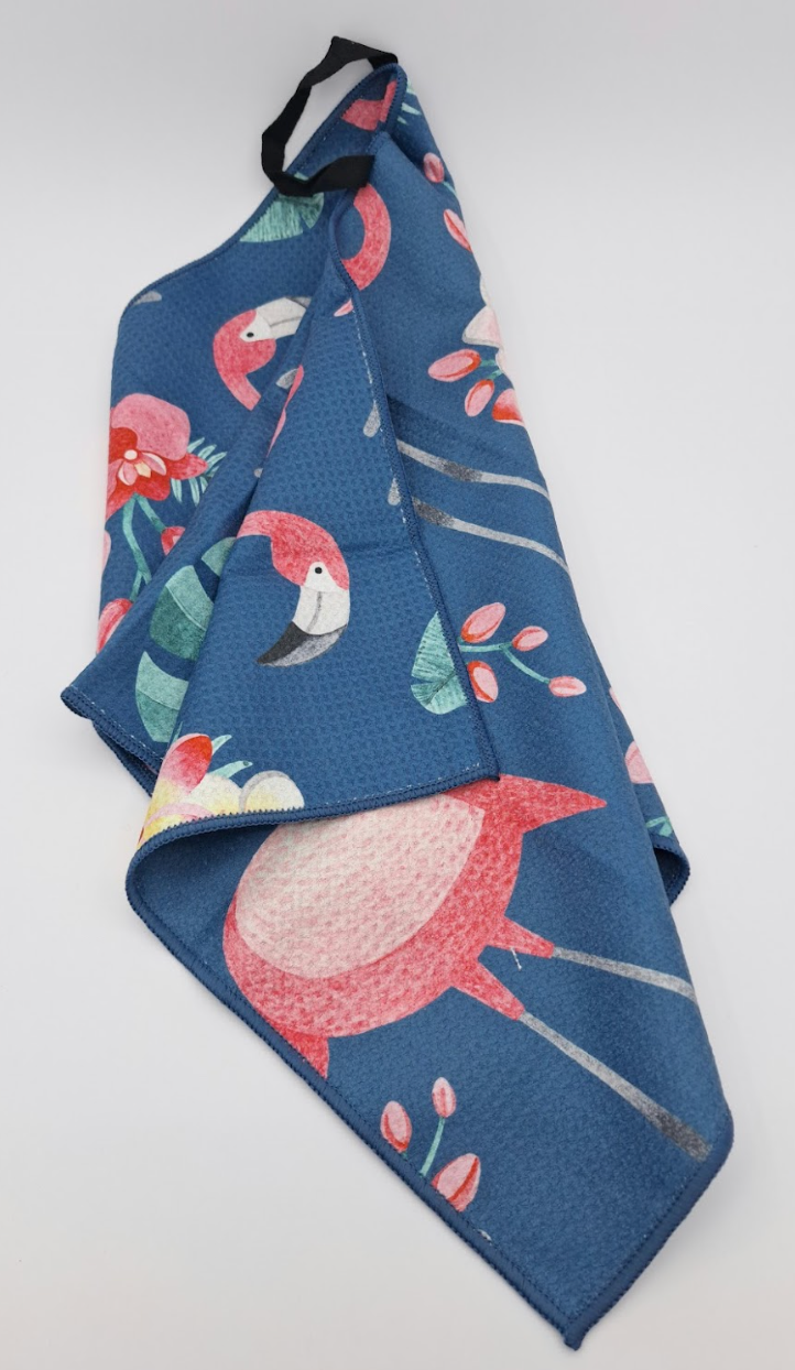 flamingo Golf Towel golf gift