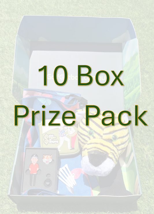 Golf tournament prize pack for social golf day prizes medium